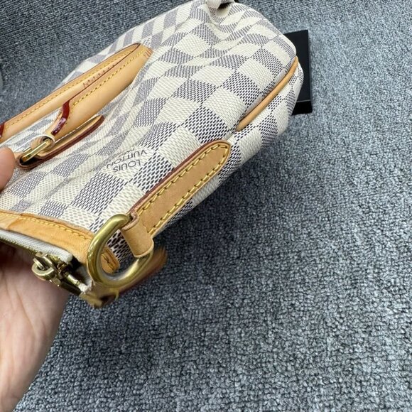 Louis Vuitton Riviera Damier Azur Canvas Satchel 650-041325 - Picture 4 of 16